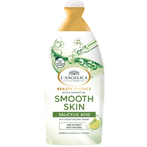 Гель для душа L'Angelica Beauty Essence Smooth Skin с салициловой кислотой и экстрактом лайма, 500 мл